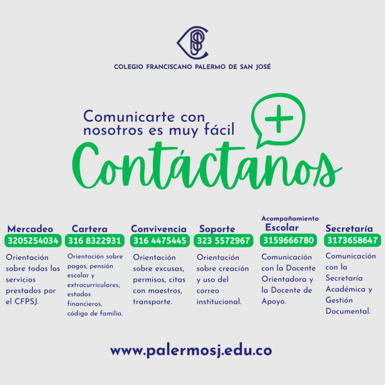 Whatsapp institucional Palermo 2026